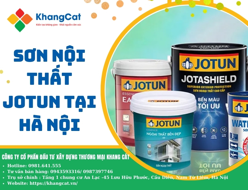 Sơn nội thất JOTUN tại Hà Nội có phải là lựa chọn hoàn hảo